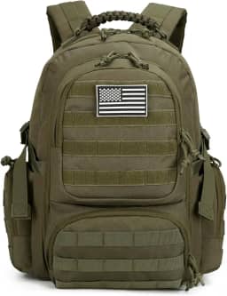 Mochila tática militar 30L para homens, pacote de assalto, mochila Molle, mochila tática de caminhada