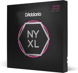 Encordoamento Para Baixo 4 Cordas Escala Longa .045-.100 D'Addario NYXL NYXL45100