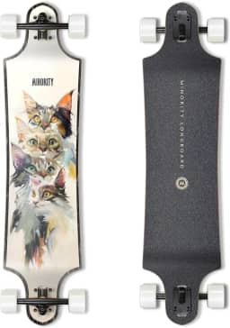 MINORITY Skate Downhill Maple Longboard | Deck de calha de queda de 101,6 cm | Feito para passeio de cruzeiro