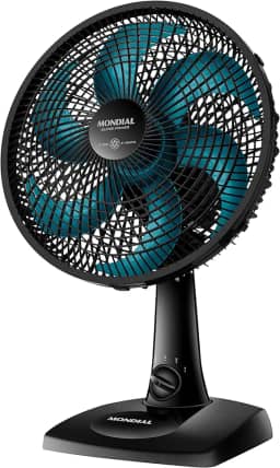 Ventilador de Mesa Mondial 220V, 30cm, 6 pás, Super Power - VSP-30-AP