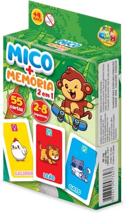 Jogo do Mico + Memória GGB Plast