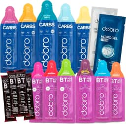 Kit Maratona Dobro - BT Saches + Carbs + BT Nitrato + Hidro Gel Tech - Suplemento Alimentar Líquido para Atletas de Alto Rendimento - Corrida Pedal Bike - Carboidratos e Sodio