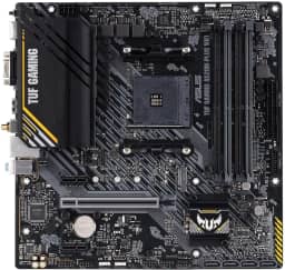 ASUS Placa-mãe TUF Gaming A520M-PLUS (WiFi) AMD AM4 (3ª geração Ryzen™) microATX (suporte M.2, Wi-Fi 802.11ac, DisplayPort, HDMI, D-Sub, USB 3.2 Gen 1 Type-A e cabeçalhos Aura Endereçáveis Gen 2)
