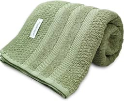 Toalha De Banho Buddemeyer Vanilla Extra Soft 100% Algodão Alta absorção Macia Grande 70 x 135cm (Verde 1171)