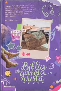 Bíblia da garota cristã: NTLH, capa dura roxa, Leitura Perfeita: Nova Tradução na Linguagem de Hoje