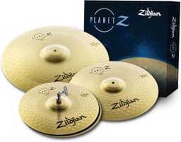 KIT DE PRATOS 14HH+16CRASH+20RIDE PLANET Z COMPLETE ZP4PK ZILDJIAN