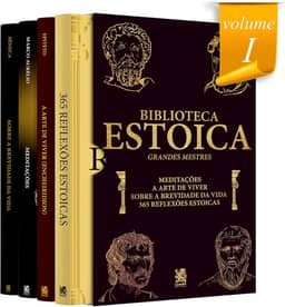 Biblioteca Estoica: Grandes Mestres Volume I - Box com 4 Livros