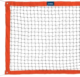 Rede Multisport Beach Tennis, Futevôlei, Vôlei de Praia 4 Faixas Laranja