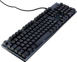 Teclado Mecânico Gamer Logitech G512 Carbon com Layout ABNT2, RGB LIGHTSYNC, USB Passthrough e Switch Exclusivo GX Brown
