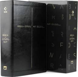 Bíblia de Estudo NVT (Nova Versão Transformadora): Capa Preta