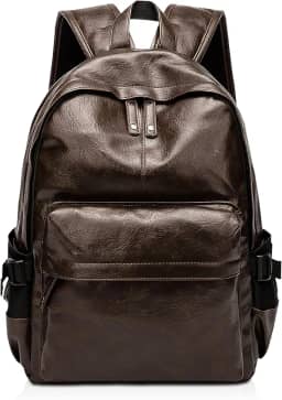 Mochila Executiva Couro Vintage Notebook Multifuncional