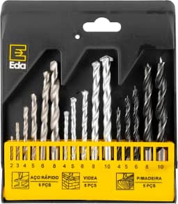 EDA Brocas Em Jogo Com 16 Peças Eda
