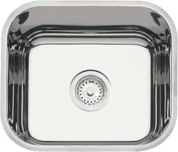 Cuba de embutir Tramontina Lavínia 40 BL em aço inox polido 40x34 cm