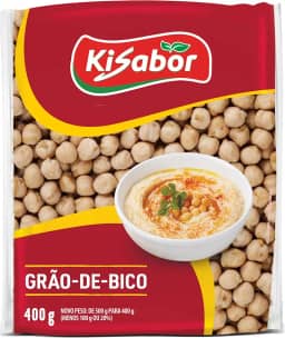 KiSabor, Grão de Bico, 400 Gramas