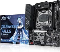 MACHINIST Placa-mãe X99 LGA 2011-3 para CPUs Intel Xeon E5 V3 V4 e Core i7 5-6th Series (M-ATX, DDR4 Max 128GB, NVME M.2, PCIe 3.0, WiFi M.2, Gigabit Network, SATA 3.0, USB 3.0), X99 V9S Mainboard