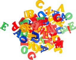 Pais & Filhos Brinquedo Pedagógico Brincando com Letras 70 Peças Pais E Filhos, Multicolorido