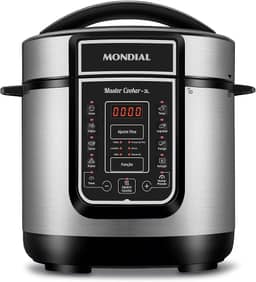 MONDIAL Panela de Pressão Elétrical, Master Cooker - 3L, 110V, Preto, 700W - PE-40