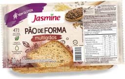 Jasmine Pão de Forma Multigrãos Sem Glúten 350g