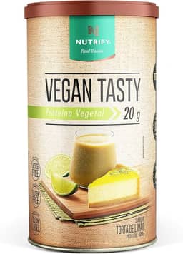Nutrify - Proteína Vegatal Vegan Tasty - 420g - Torta de limão