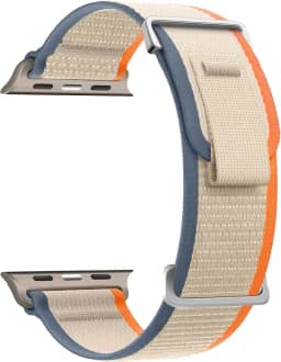 Pulseira esportiva Trail Loop de nylon macio para Apple Watch Ultra 2/Ultra de 49 mm, séries 10 de 46 mm, 9, 8, SE 2, 7, 6, SE, 5, 4, 3, 2 e 1 de 45 mm, 44 mm e 42 mm, unissex