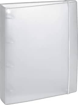 Acrimet Fichário Universitário 4 Argolas A4, Cor Cristal, 804.3