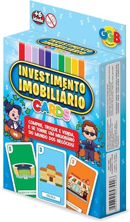 GGB Plast Jogo Investimento Imobiliário Cards