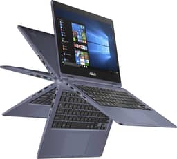 ASUS Vivobook Flip Fino e Leve 2 Em 1 Laptop- Tela Sensível Ao Toque Hd de 11,6", Processador Intel Dual-Core Celeron N3350, 4 Gb Ram, 64 Gb Emmc Storage, Windows 10 Em Modo S, Office 365- J202Na-Dh01