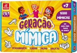 Brincadeira de Criança Jogo de Tabuleiro Geração Mímica