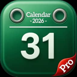 Calendar 2026 – Planner & To-Do List Organizer | Smart Task & Productivity App for Fire Tablets & Phones