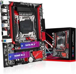 MACHINIST Placa Mãe X99 LGA 2011-V3, Placa-mãe Micro ATX (Intel 5ª/6ª geração) PC Server com Placa de Diagnóstico (PCIe 3.0, M.2 Duplos, 4 Canais DDR4, SATA 6 Gb/s) Intel i7 XEON E5 V3/V4