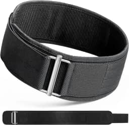 Cinto de levantamento de peso largo para homens e mulheres, suporte para levantamento de peso, levantamento de peso, agachamento, treinamento de academia e suporte para as costas