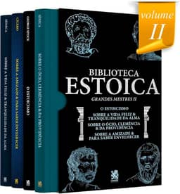 Biblioteca Estoica: Grandes Mestres Volume II - Box com 4 livros