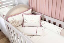 Kit Berço 07 Peças Flora