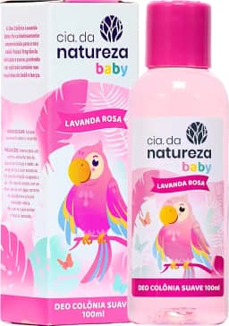 Cia. da natureza, Deo Colônia Infantil, Lavanda Rosa, 100ml