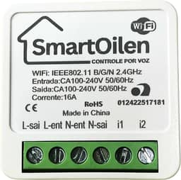 Mini Interruptor Inteligente Wi-Fi 16A – Compatível com Alexa e Google Home – SmartOilen