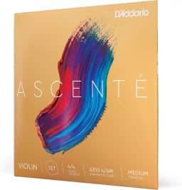 Encordoamento Para Violino Tensão Média D'Addario Bowed Ascenté A310 4/4M