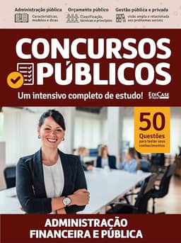 Livro Concursos Públicos 3 - Administração Financeira e Pública: Um intensivo completo de estudo!