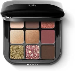 KIKO MILANO, New Glamour Multi Finish Eyeshadow Palette, Paleta de Sombras, Cor