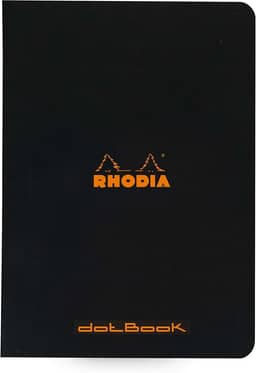 Caderno Rhodia Dotbook A5 Capa Preta Rhodia, Preto