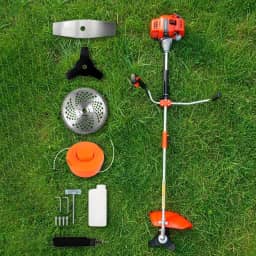 Roçadeira Profissional 2 Tempos 75cc a Gasolina 4 em 1 Nakasaki Multifuncional 3.5hp