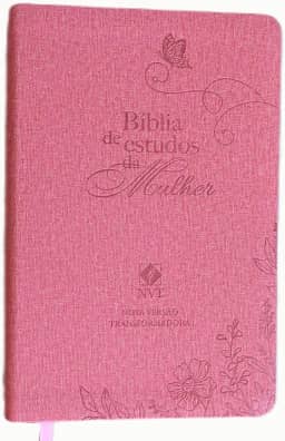 Biblia de Estudos da Mulher Rosa