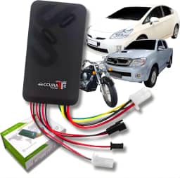 Rastreador GPS Veicular com Bloqueador, GSM/GPRS 2G, 12-24V, com Kit Instalação, Botão SOS, Função Escuta Remota, Corte de Ignição