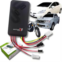 Rastreador GPS Veicular com Bloqueador, GSM/GPRS 2G, 12-24V, com Kit Instalação, Botão SOS, Função Escuta Remota, Corte de Ignição