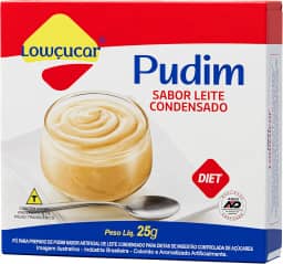Lowcucar Pó P/Preparo Pudim Leite Condensado Cartucho 25G