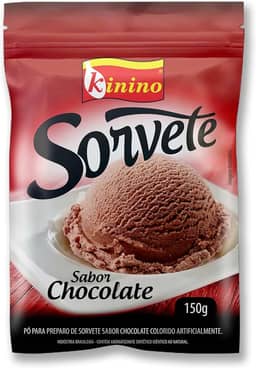 SORVETE DE CHOCOLATE KININO 150G