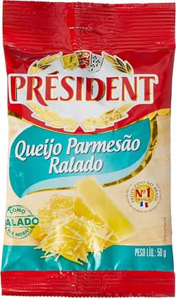 Queijo Parmesão Ralado Président 50G