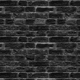 Papel de Parede Adesivo 3D Tijolo Preto Rústico | Efeito Realista e Textura Moderna | Lavável, Fácil Aplicação | Rolo 3 Metros