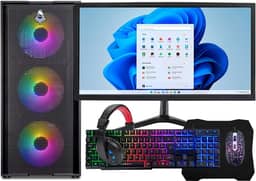 PC Gamer Completo Intel Core I7 3.4GHz 16GB DDR3 SSD 480GB Monitor 19" Kit Gamer - Escolha a placa de vídeo Na falta da Rx 550, será enviado a GTX 750 de 4gb, que é 15% superior a RX 550