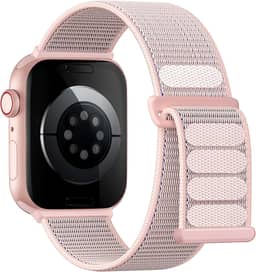 Pulseira de nylon esportiva Lenrao compatível com Apple Watch Series SE 11/10/9/8/7/6/5/49 mm, unissex, para iWatch série SE 11/10/9/8/7/6/5/4/ Ultra SE 3/2/1