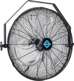 Tornado - Ventilador de parede industrial de alta velocidade de 45 cm com motor de gabinete TEAO - 4000 CFM - 3 velocidades - cabo de 18 pés - uso industrial, comercial, residencial - listado como